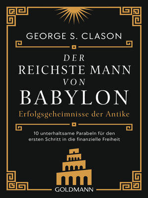 cover image of Der reichste Mann von Babylon